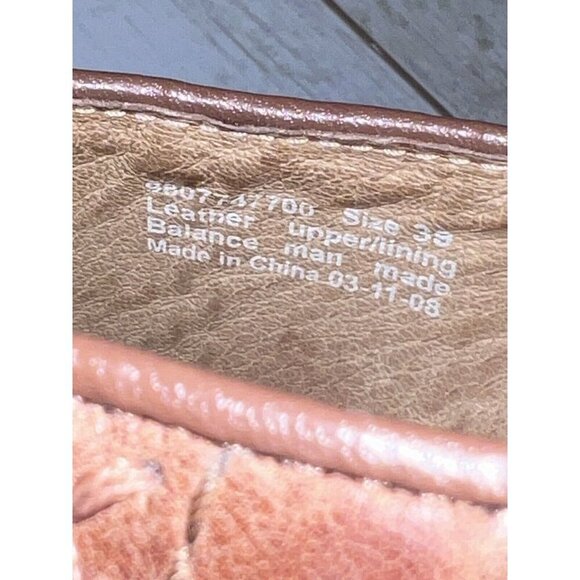 DANSKO Womens Clogs Shoes Brown Leather Slip On Low Heels SZ 39 - Picture 14 of 16